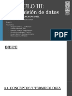 CAPITULO III Fundamento de Comunicaciones GRUPO 3 Final Trabajo