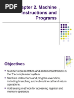 Chapter2 - Machine Instructions and Programs