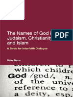 Byrne, Máire-The Names of God in Judaism, Christianity and Islam _ a Basis for Interfaith Dialogue-Bloomsbury Academic_Continuum (2011)