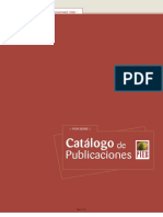 Catalogo Publicaciones PIEB