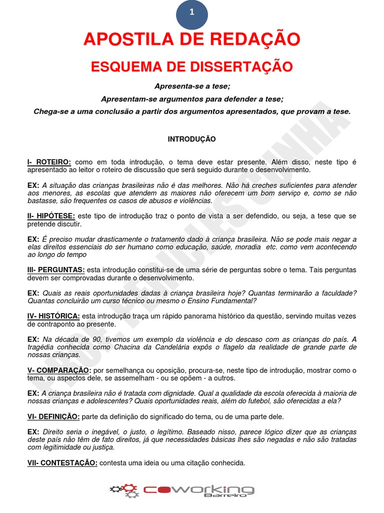 Estrutura de Redação Dissertativa | PDF | Publicidade | Propagandismo