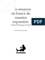 Henríquez Ureña - Seis Ensayos en Busca de Nuestra Expresión (1)