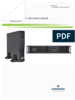 Liebert GXT3 UPS (230V) 700VA-3000VA User Manual(Spanish)