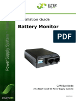 Monitor de Bateria Eltek 351507 033 - InstGde Battery Monitor CAN Node - 1v2e