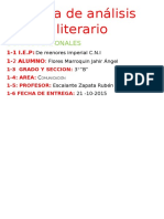 Ficha de Análisis Literario