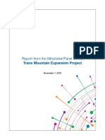 Trans Mountain expansion ministerial review report