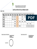 Jadual Bilik Sains 2016