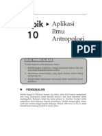 Topik 10 Aplikasi Ilmu Antropologi