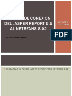 Manual de Conexión Del Jasper Report 5.5 Al Netbeans 8.02