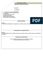 Ficha Técnica Puerto Escondido Oferta y Observaciones