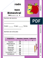 4to Grado - Bloque 1