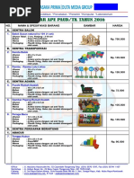 Wa.0877-8252-7700 Harga Sentra Ape Paud-Tk 2017 (Mainan Edukasi), APE BOP PAUD TAHUN 2017