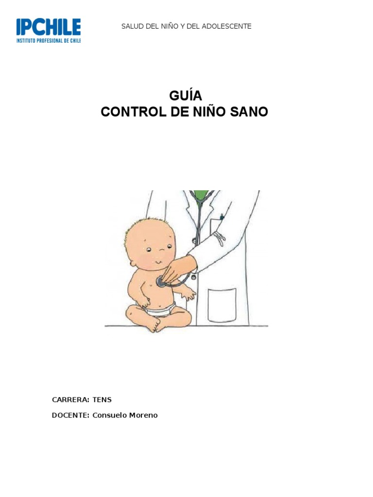 Control de Niño Sano | PDF | Infantes | Medicina