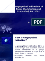 Geographical Indications