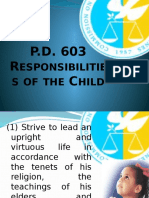 Responsibilities of Children