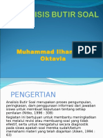 TUGAS ANALISIS - Butir-Soal (1) Ilham