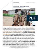 Sud Sudan ONU Accusato Di Crimini Di Guerra