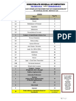 DGICCE Central Excise Inspection Format PDF