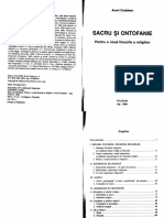 Aurel Codoban - Sacru Si Ontofanie PDF