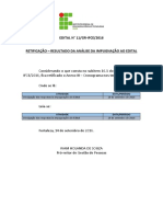 Retificação - Resultdo Da Analise Da Impugnação - Edital 11