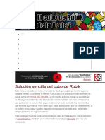 Soluciones Rubik 3x3