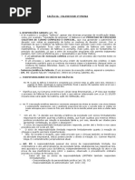 Falimentar 2ª Prova