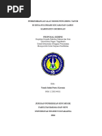 Download Perkembangan Alat Musik Pengiring TayubProposal by Taufand K Imam SN329980053 doc pdf