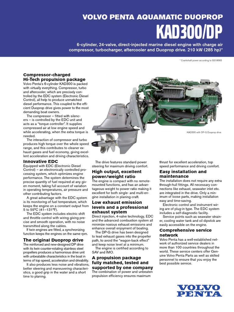 Volvo penta kad300
