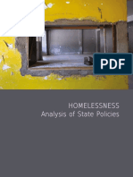 Research Homelessness-Analysis of State Policies