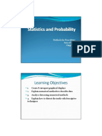 Learning Objectives: Methods For Describing Sets of Data Chapter 2