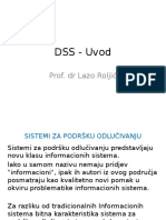 DSS 01.003-Sistemi Za Podršku Odlučivanju-Osnovno