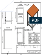 Plano de Meza de Taladro