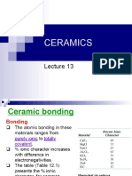 Lecture 13 Ceramics