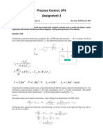 2014 3P4 Assignment 3 Solutions