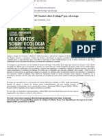 Libro "10 Cuentos Sobre Ecología" para Descarga PDF