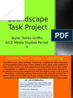 Soundscape Task Project: Taylor Torres-Griffin AICE Media Studies Period 4
