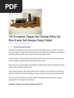 Download 100 Kerajinan Tangan Dari Barang Bekas Ini Bisa Kamu Jual Dengan Harga Mahal by Iskandar Hasibuan SN329993935 doc pdf