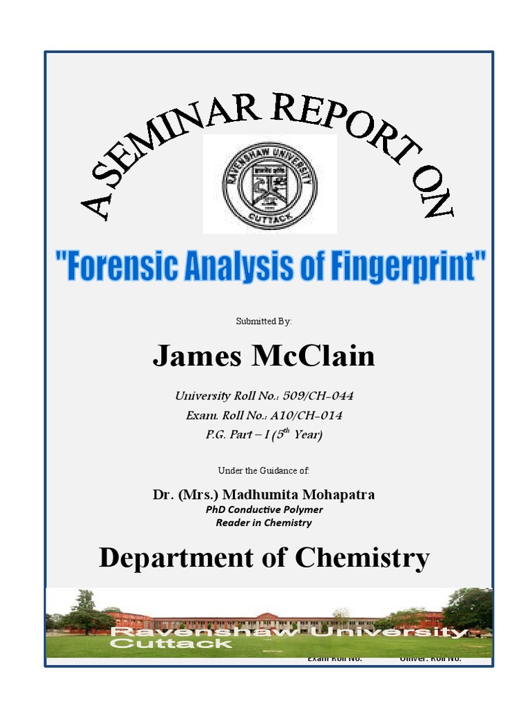Forensic Analysis Of Fingerprints Pdf Fingerprint Dna