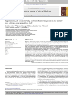 Hyponatremia, All-Cause Mortality, and Risk of Cancer Diagnoses in The Primary Care Setting PDF