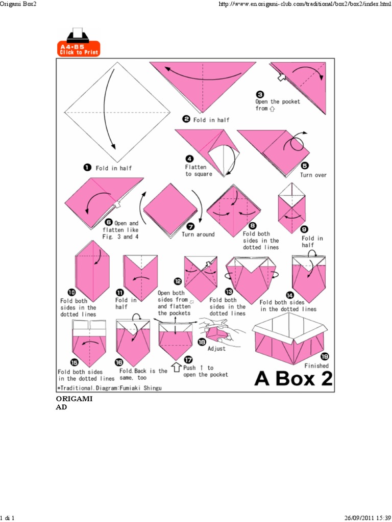 Origami Box2 | PDF