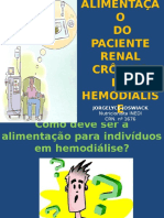 Alimentação renal crônica hemodiálise