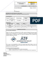 Cotización - Calificación de WPS - UNT PDF