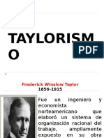 Taylorismo