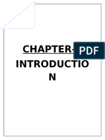 Chapter-1 Introductio N