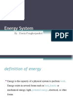 Energy System: By: Pawin Pongkorpsakol