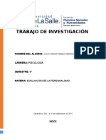 Trabajo de Investigación