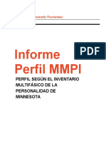 Informe Psicológico MMPI