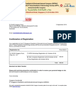 Theme: Towards Better Child Health in Asia: Confirmation of Registration