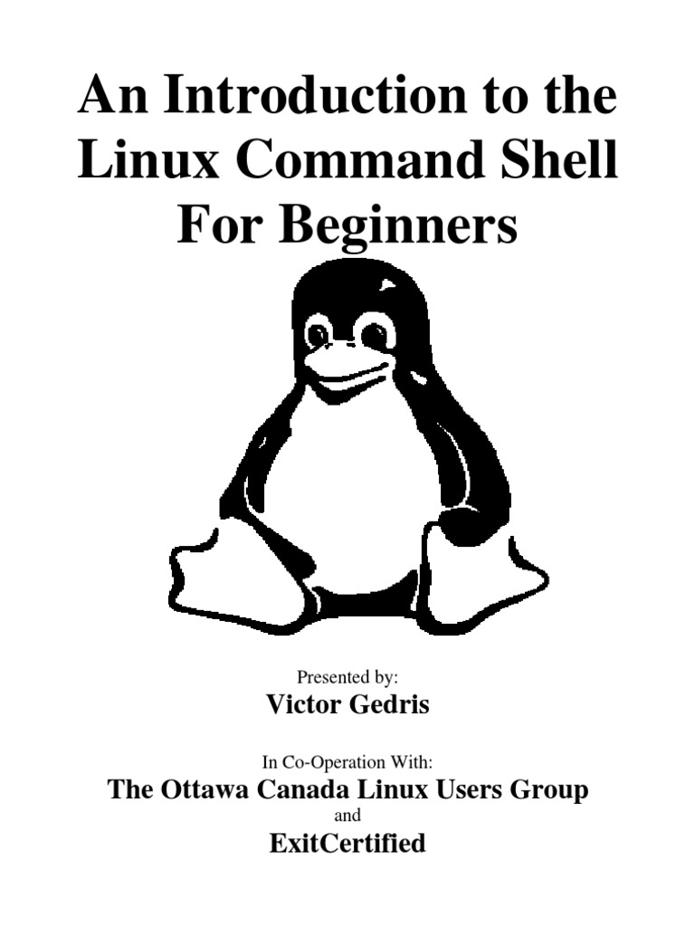 An Introduction To The Linux Command Shell For Beginners: Victor Gedris ...