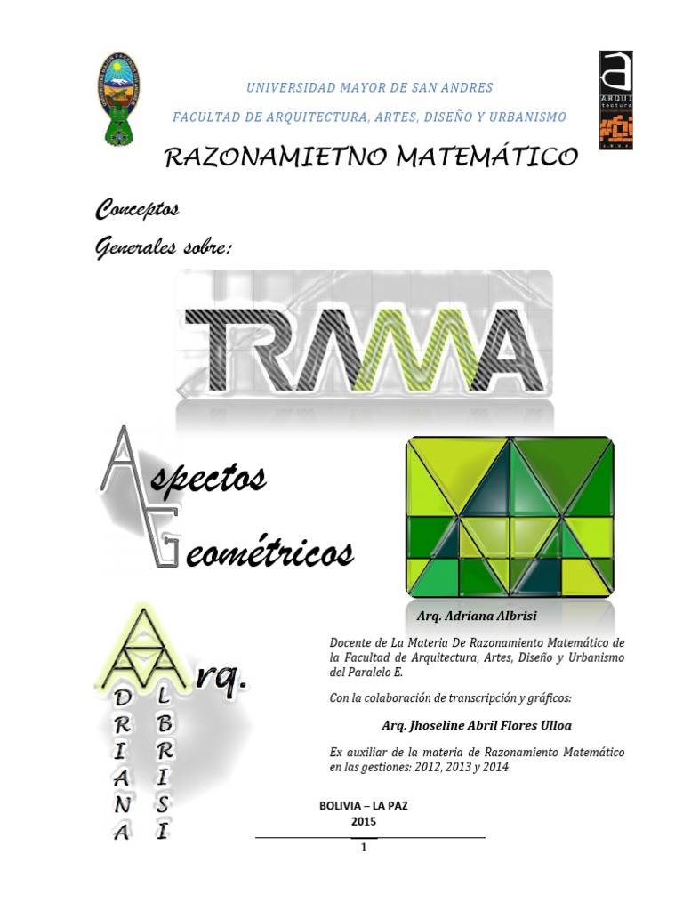 Tramas Geométricas en Arquitectura | PDF | Geometria plana) | Polígono